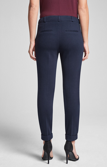 Jersey-Hose Madlen in Navy