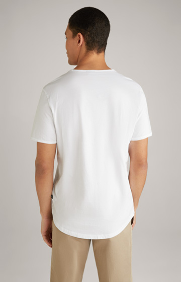 T-Shirt Cliff in Weiß