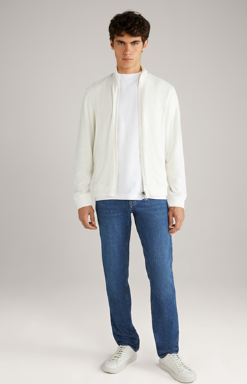 Amelios Knitted Jacket in Off-White