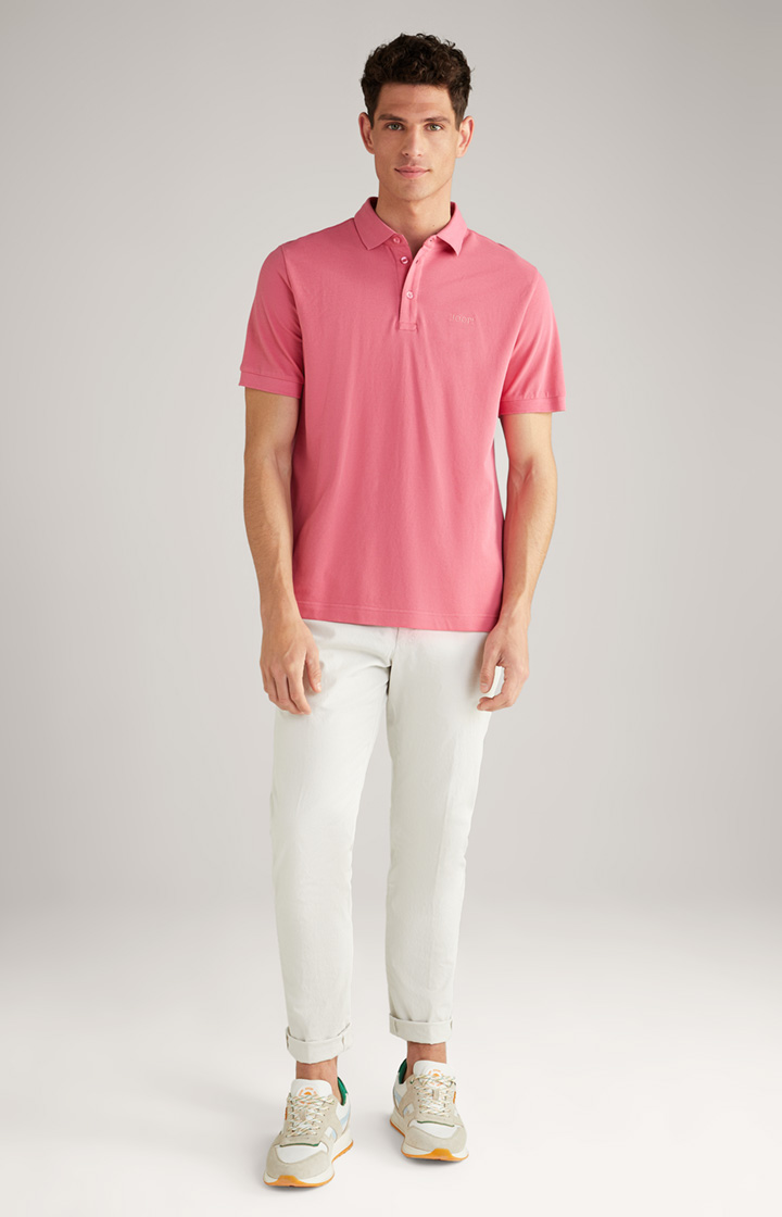 Baumwoll-Poloshirt Primus in Pink