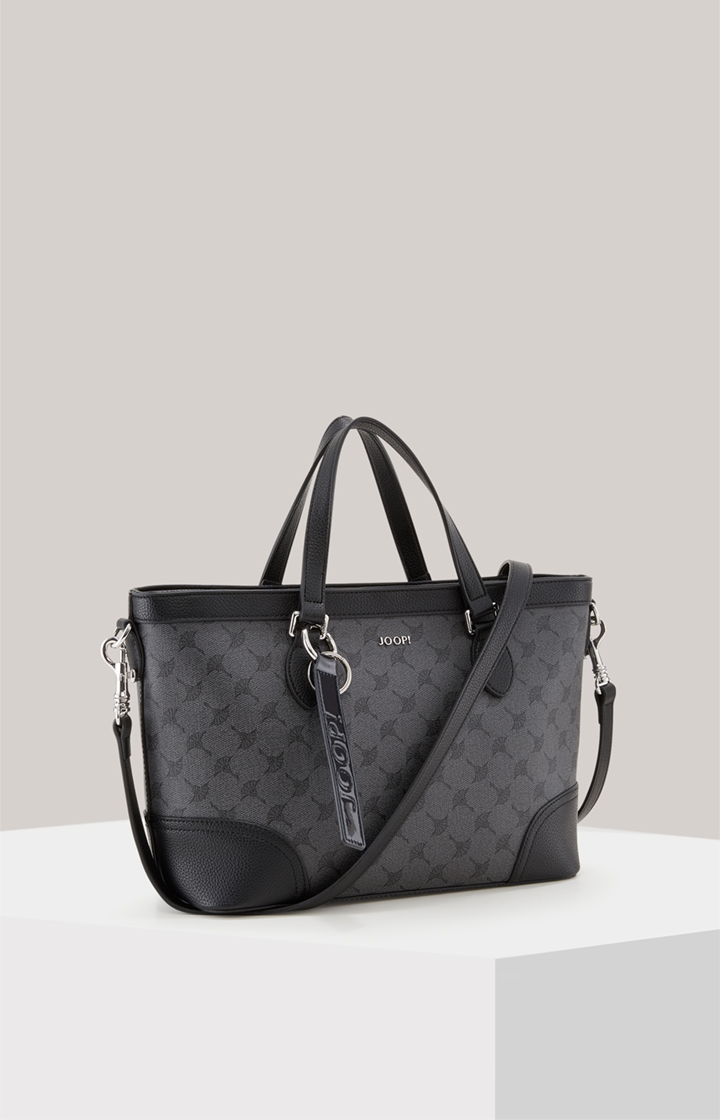 Mazzolino Mariella handbag in black/grey