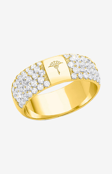 Zirconia Ring in Gold