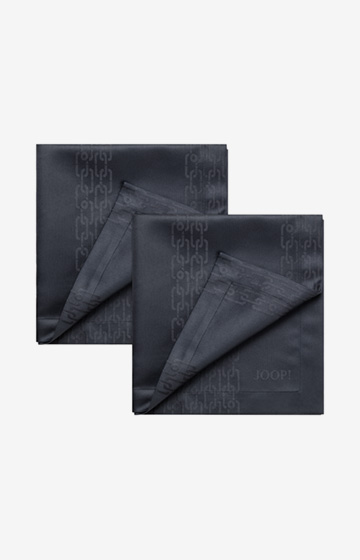 JOOP! CHAINS napkin in marine - set of 2, 50 x 50 cm