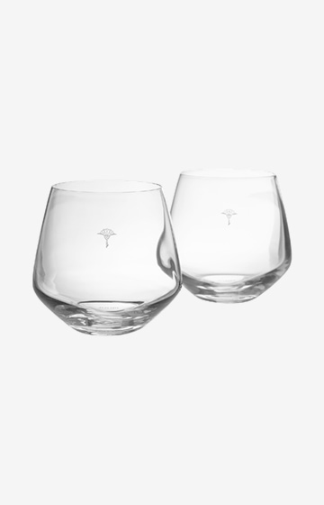 Wasserglas Single Cornflower - 2er Set