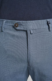 Hose Hanc in Blau gemustert