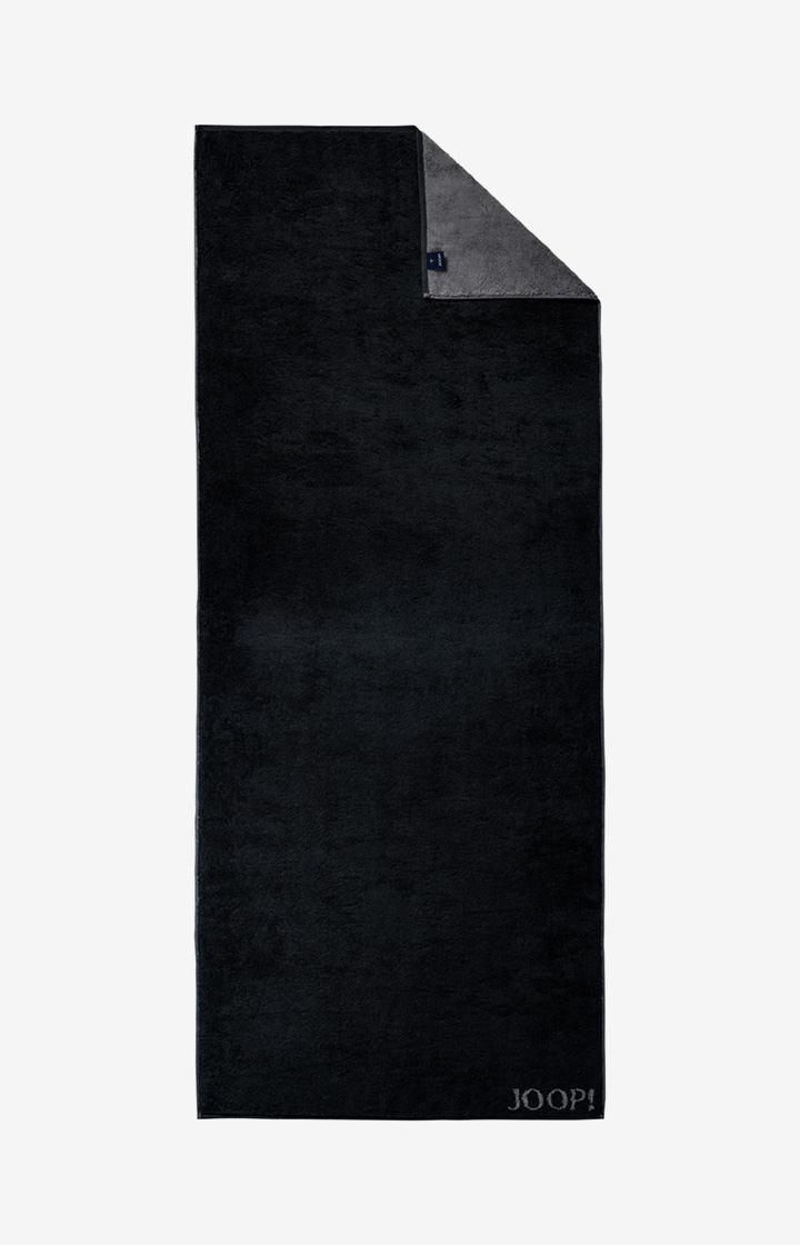 Ręcznik do sauny JOOP! CLASSIC Doubleface w kolorze czarnym