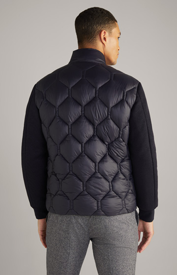 Ciscos Quilted Jacket in Navy