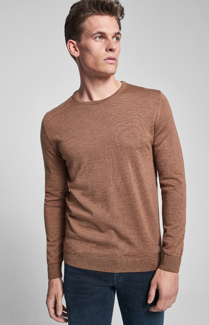 Pullover Denny in Hellbraun