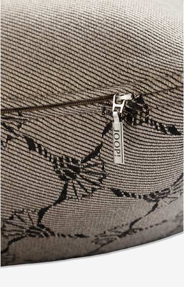 Kissenhülle Ribbon in Mokka-Braun