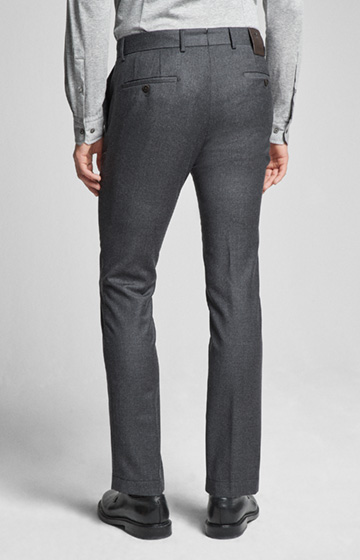 Hose Hank in Anthrazit meliert