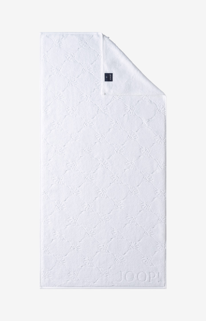 Uni-Cornflower Towel, White
