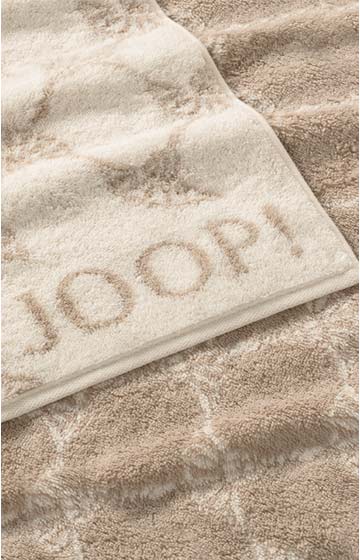 Ręcznik JOOP! CLASSIC CORNFLOWER w kolorze kremowym
