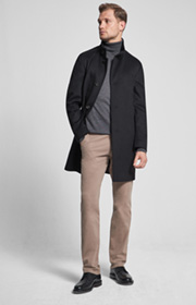 Rollkragenpullover Donte in Anthrazit