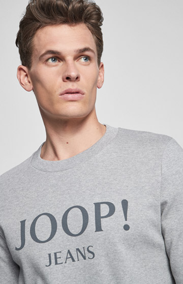 JOOP! Sweater Alfred in Grau meliert
