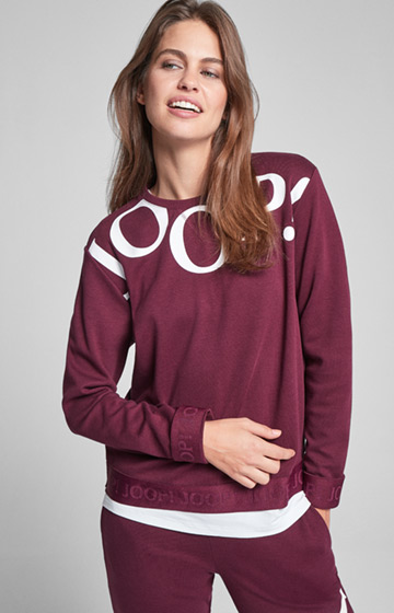 Sweatpullover Tamy in Bordeaux