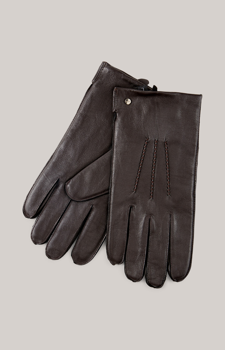 Gloves in Dark Brown