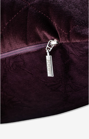 Kissenhülle Velvety in Beere