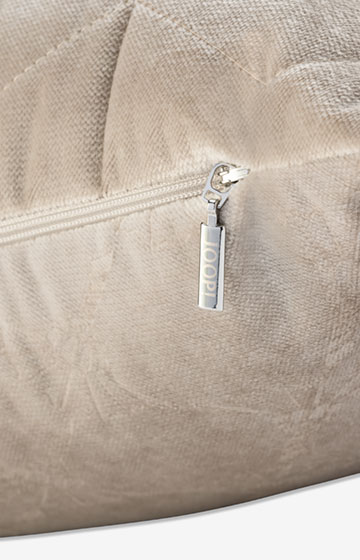 Kissenhülle Velvety in Beige