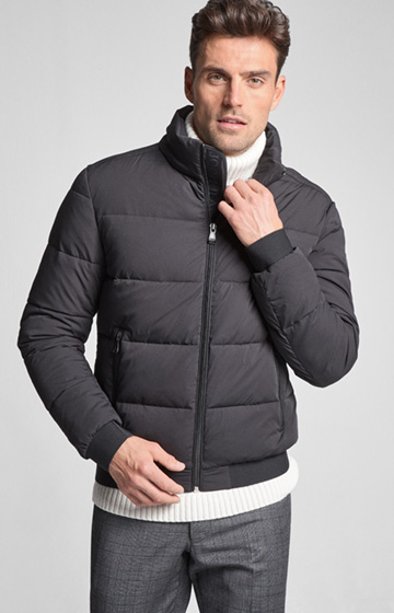 Daunen-Steppjacke Coox in Schwarz