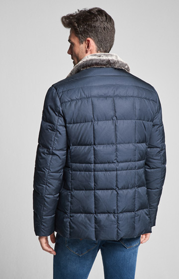 Daunen-Steppjacke Daros in Navy