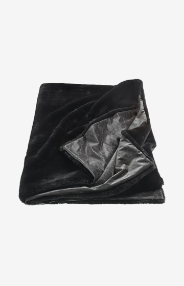 Plaid Smooth in Schwarz-Anthrazit