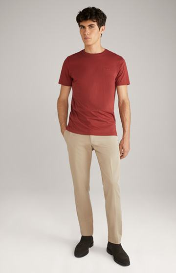 T-Shirt Cosimo w kolorze ciemnoczerwonym
