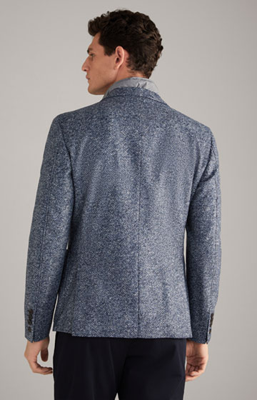 Hecton Jacket in a Blue and White Pattern