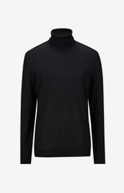 Rollkragenpullover Donte in Schwarz
