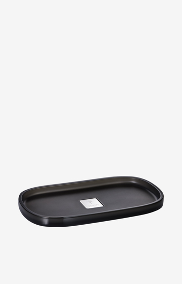 Crystal Line small tray in anthracite