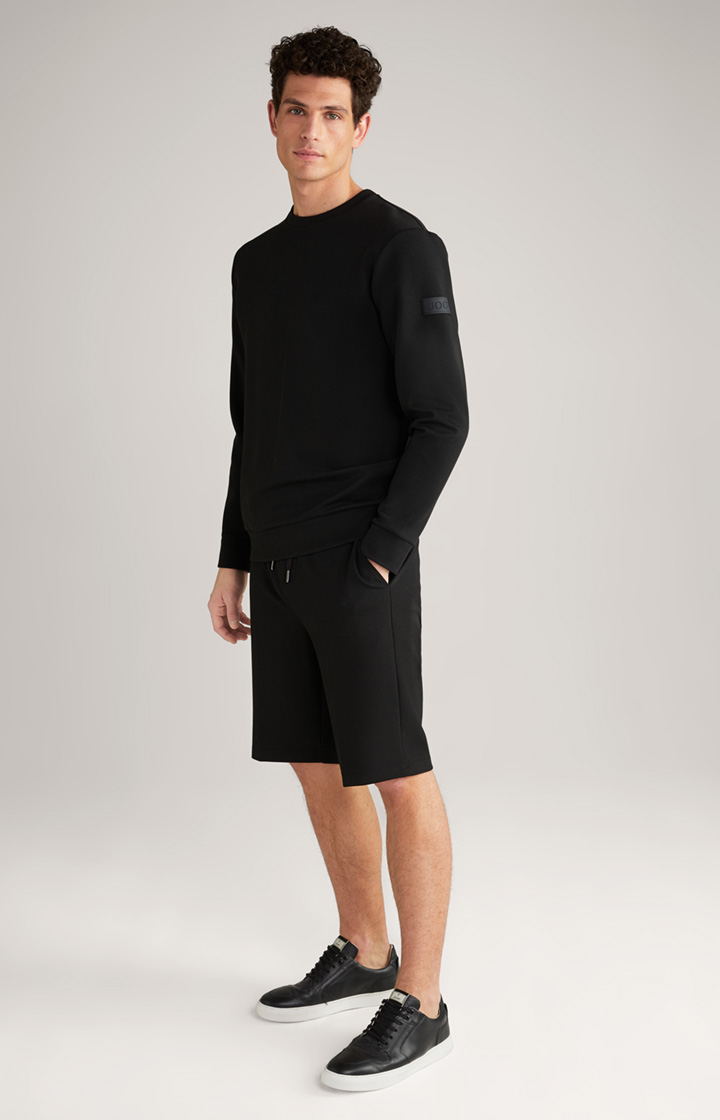 Stellan Sweat Shorts in Black