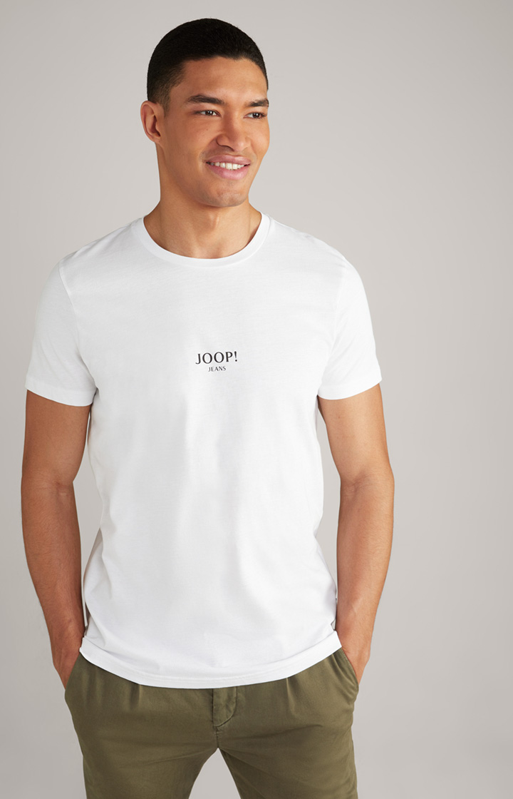 Alexis cotton T-shirt in white
