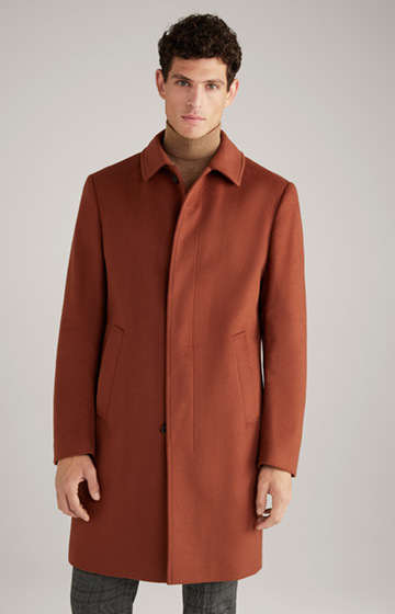 Varo Coat in Brown