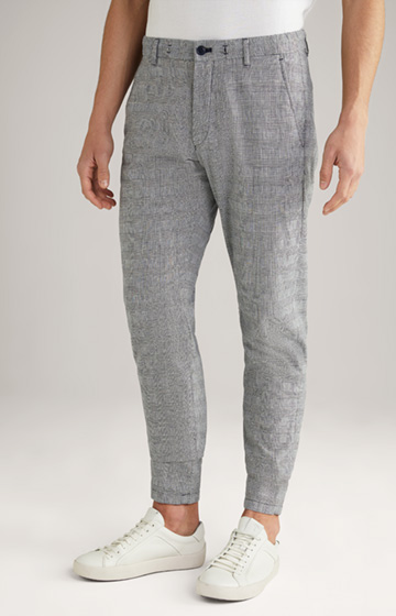 Maxton pants in navy/off-white check