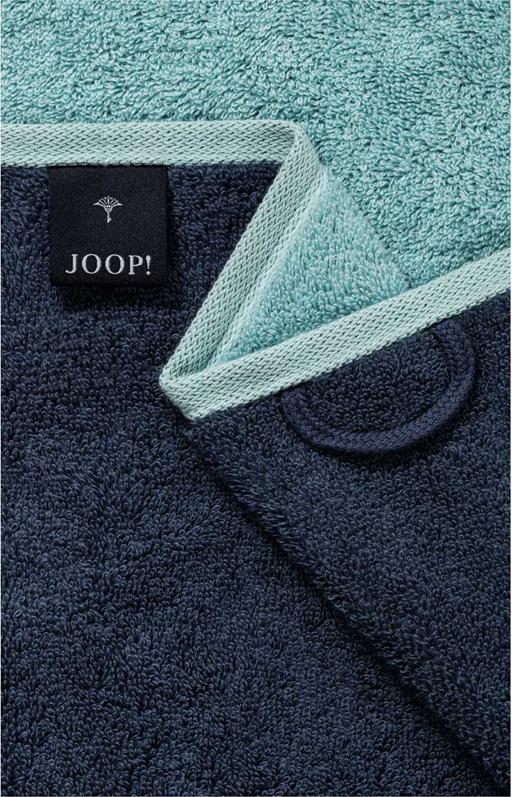 Ręcznik dla gości JOOP! SHADES STRIPE w kolorze turkusowym