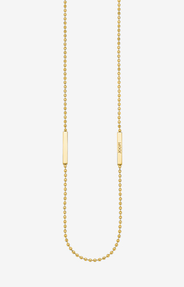 Halskette in Gelbgold
