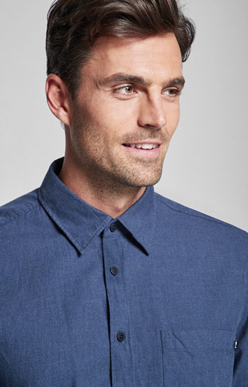 Hemd Hanson in Dunkelblau