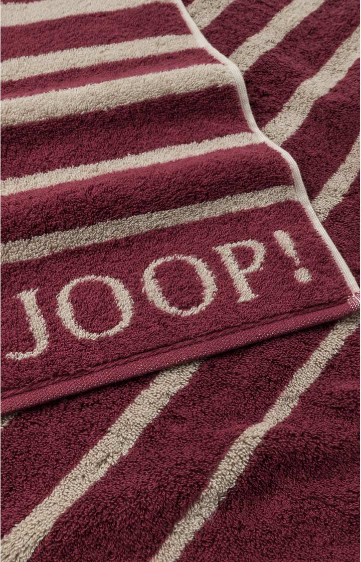 Ręcznik dla gości SELECT SHADE marki JOOP! w kolorze różowym, 30 x 50 cm