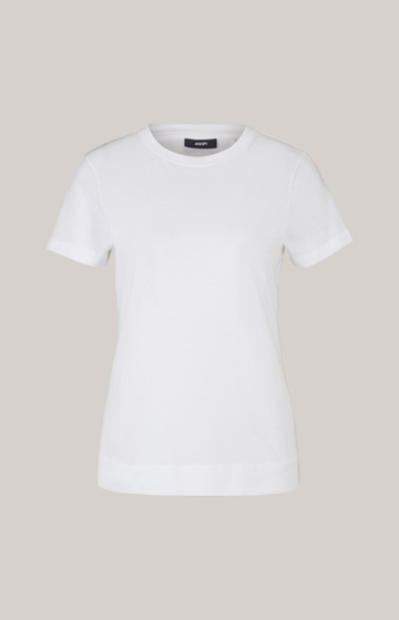 T-shirt bawełniany w kolorze białym 