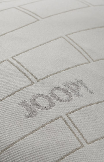 Kissenhülle Fragment, Beige gemustert