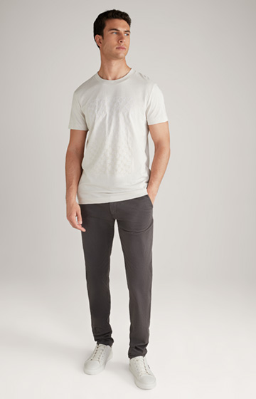Cornflower Baptiste T-Shirt in Off-white