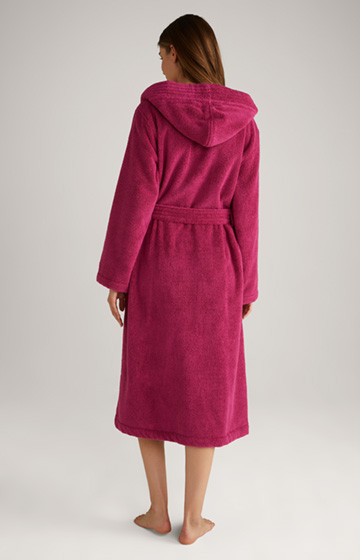 Damski płaszcz kąpielowy w kolorze fioletowym
