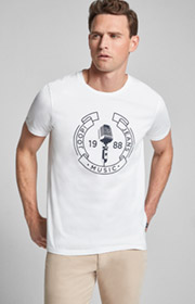 T-Shirt Adreon in Weiß