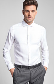 Hemd Panko - bügelfrei - in Weiß