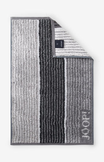 Gästetuch Signature Lines, Schwarz