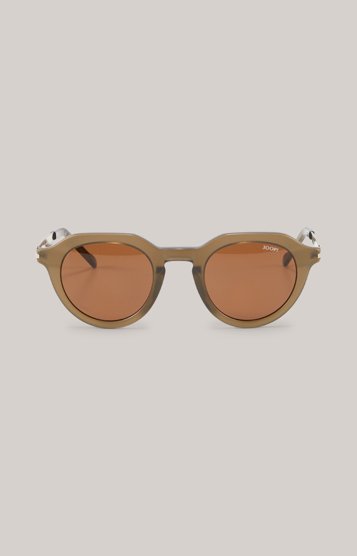 Sunglasses in Olive/Brown