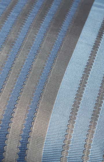 Kissenhülle Chain, Marine gestreift