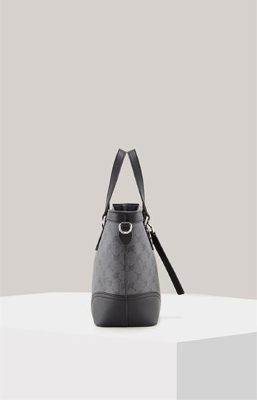 Mazzolino Mariella handbag in black/grey