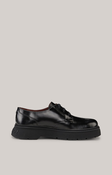 Lusso Zinon Lace-up Shoes in Black