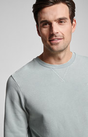 Sweatshirt Palmiro in light Grün