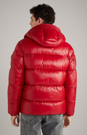 Joshas Quilted Jacket in Red